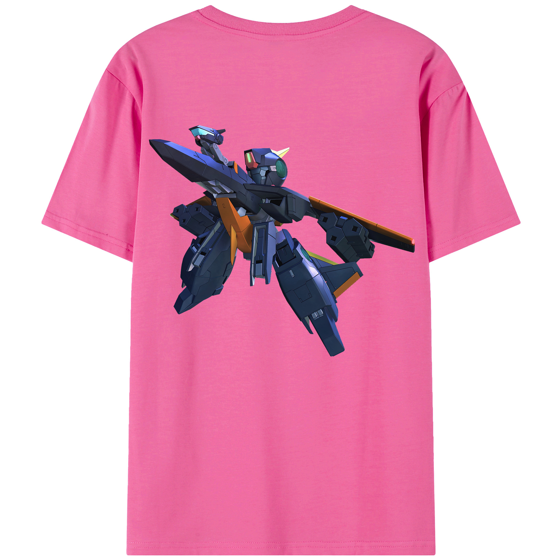 （画像用） 機動戦士ガンダム Mobile Suit Gundam レディース半袖Tシャツ(バックプリント)